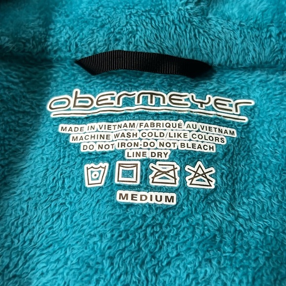 Obermeyer Kids Half Zip Fleece Medium - Picture 2 of 4